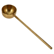 MAGICLULU Stainless Steel Oil Ladle Ergonomic Long Handle Soup Spoon for Kitc...