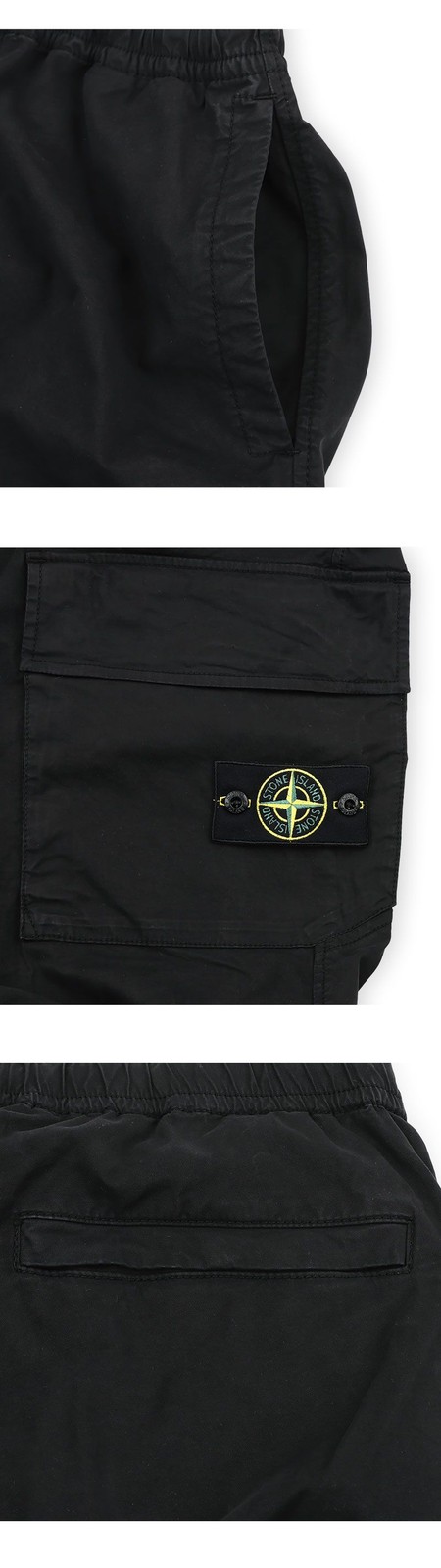 Stone Island Men's Patch Waistband Cargo Pants 152190242 thumbnail 4