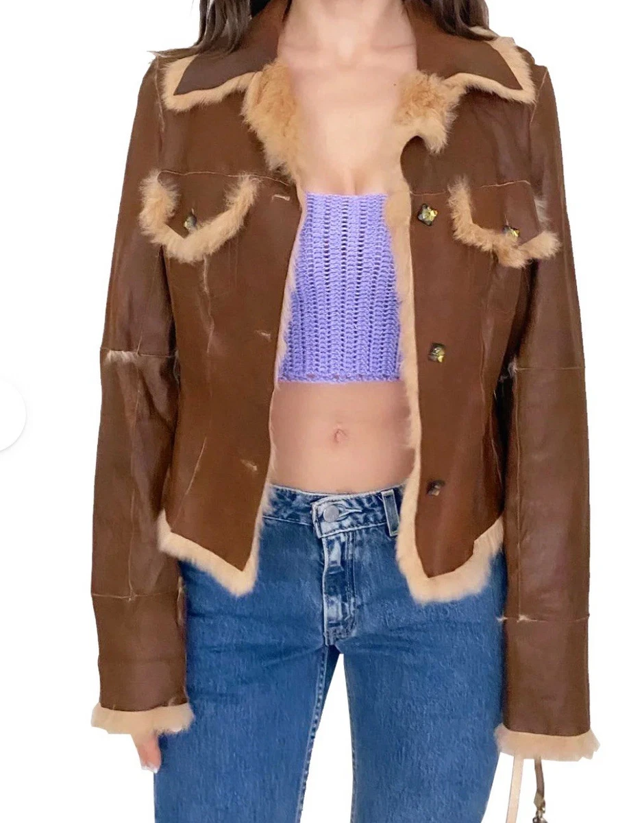 Rabbit Leather Vintage Coats, Jackets & Vests for Women for sale