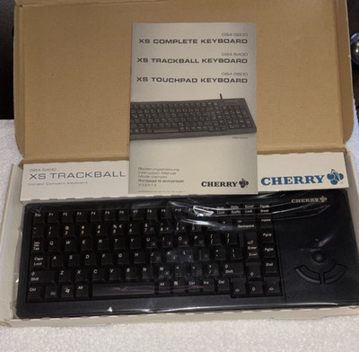 CHERRY G84-5529LPMEU-2 XS TOUCHPAD KEYBOARD PS/2  NEW G84-5500