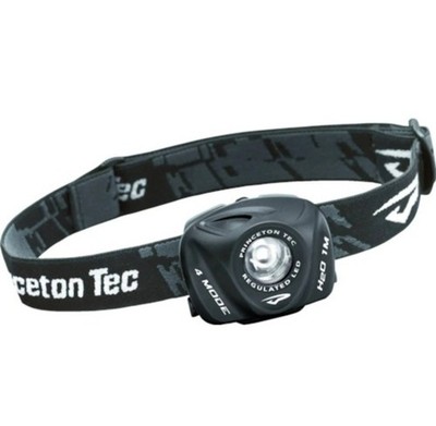 Princeton Tec EOS LED Stirnlampe Headlight Schwarz Brandneu Camping Wandern