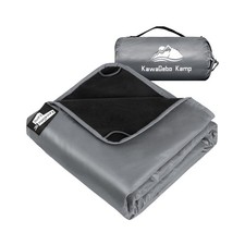 Fleece Waterproof Outdoor Blanket - Windproof Stadium Blanket for C... Fast Ship