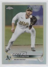 2022 Topps Chrome Refractor Jed Lowrie #140 1u6