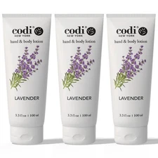 CODI HAND $ BODY LOTION 3.3OZ/100ML PACK OF 3 TUBES, PICK ANY SCENT