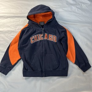 Kids Size 6 Full Zip Chicago Bears Hoodie