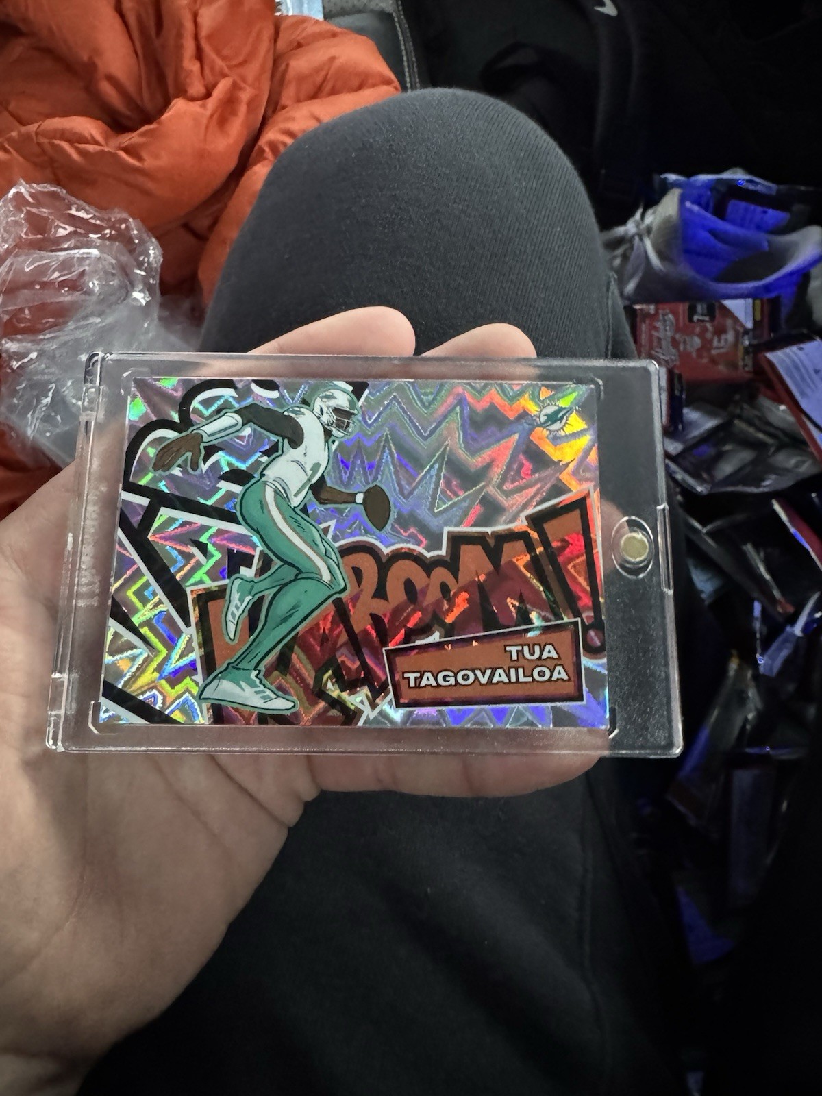 Panini Absolute Football 2025 Kaboom! Tua Tagovailoa Miami Dolphins Card