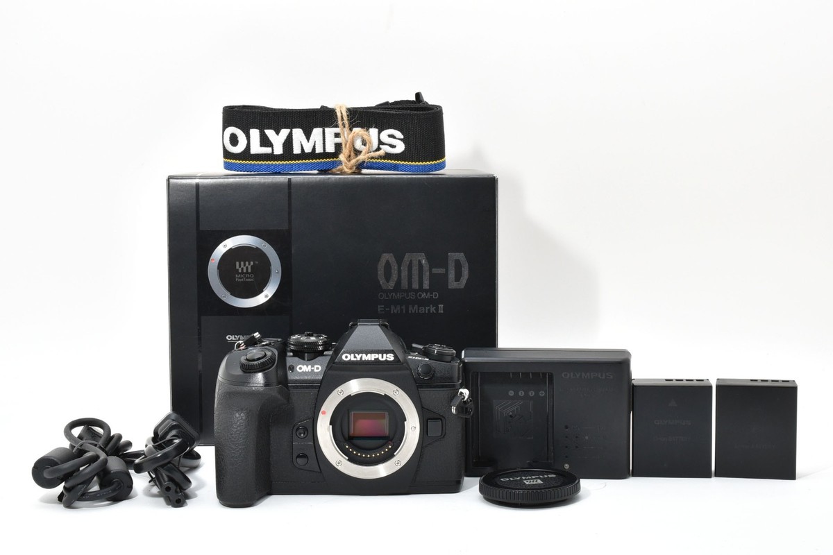 15169 Shot / Mint w/ Box] Olympus OM-D E-M1 Mark II Mirrorless