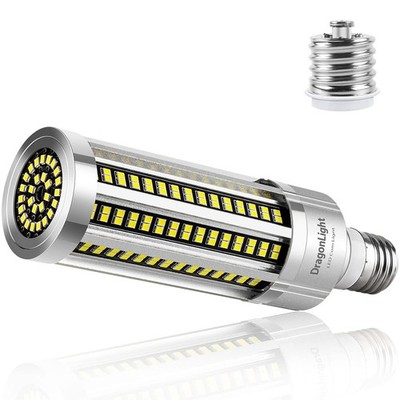 25W Corn LED Light Bulb Fanless (250 Watt Equivalent) E26/E39 Large Mogul Bas