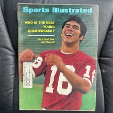 Sports Illustrated Vintage Football Magazine 1971 Jim Plunkett February 15