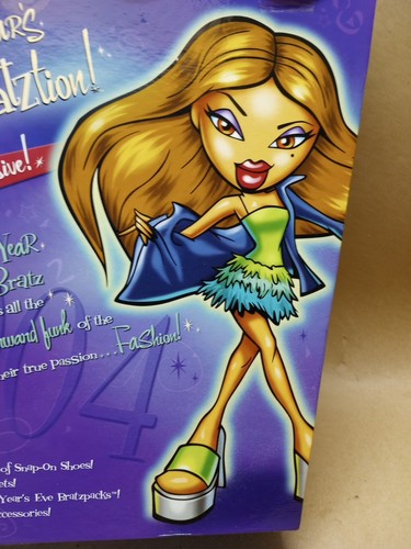Bratz Yasmin New Years Celebratztion Collections Edition 2004 NRFB Doll - Picture 9 of 12