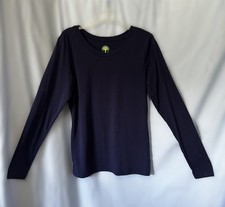 Healing Hands, Underscrub Top, Blue, Style 5047, long sleeve, Large, EXCELLENT