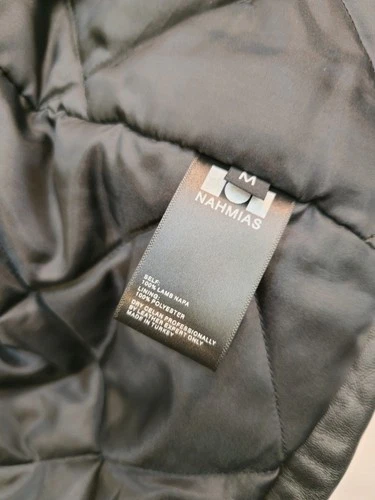 Nahmias Leather Carperent Jacket - M image 9