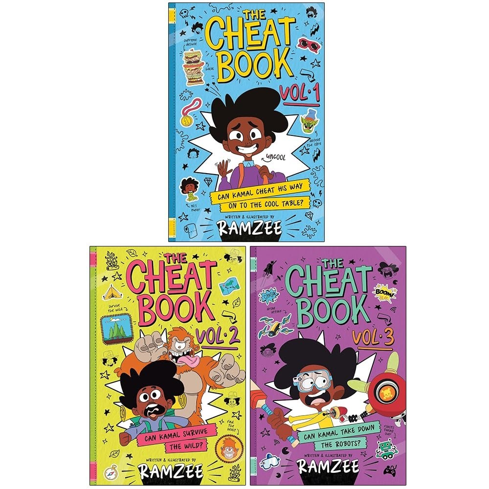 The Cheat Book Vol 1-3 Books Collection Set By RAMZEE Paperback