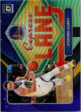 Stephen Curry 2020-21 Donruss Optic Express Lane Purple Holo Prizm #3 Golden