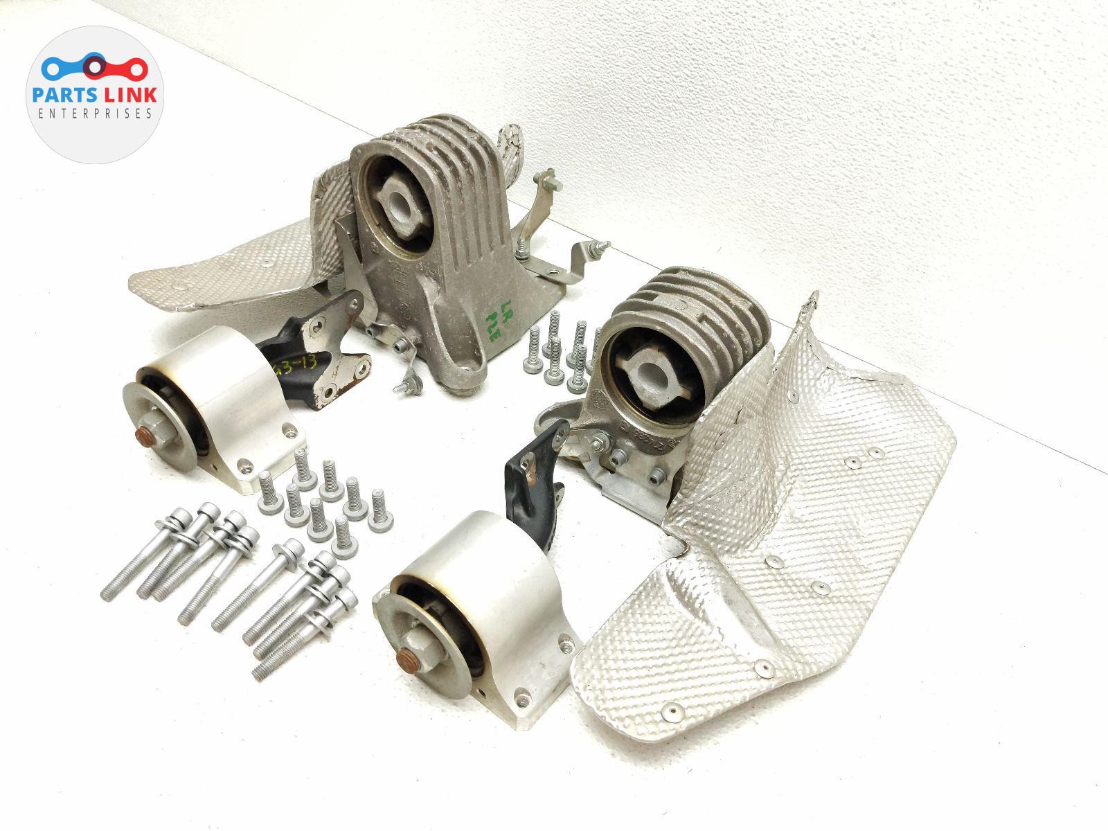 2008-14 FERRARI CALIFORNIA TRANSMISSION TRANSAXLE MOUNT BRACKET SUPPORT SET F149