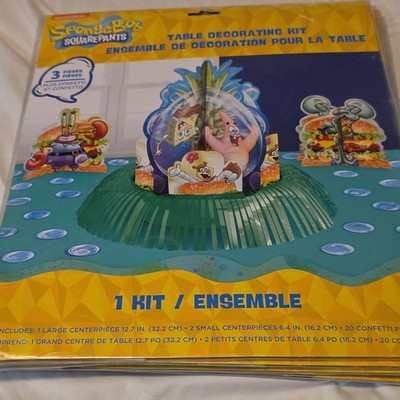 Unique SpongeBob SquarePants Table Decorating Kit Birthday Party Decoration