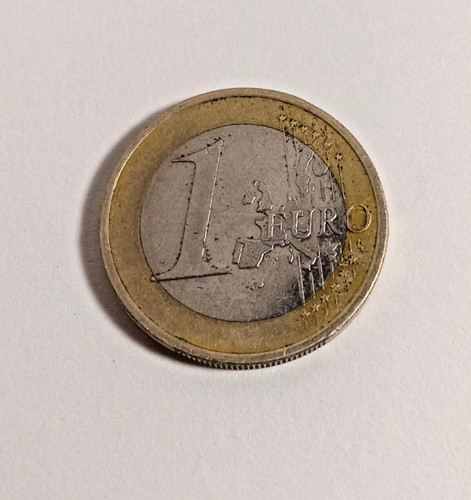 1 Euro Coin Germany, 2002, MUNICH "D" Very Rare GC VHTF