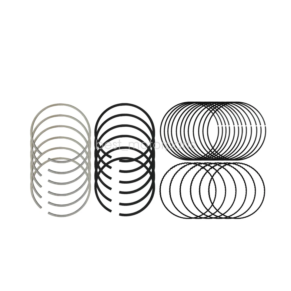 STD Piston Rings Set For 90-10 Dodge Dakota Chrysler 3.3 OHV 3.7 SOHC VIN K R Foto 4 de 4