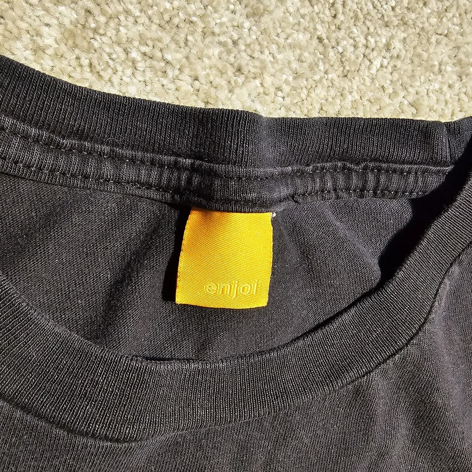 Camiseta De Colección Y2k Enjoi Patinetas Logo Caramelo Para Hombres M Desteñida Gótica Patín Emo Años 90 Foto 4 de 4