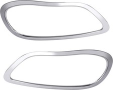 Pair Headlight Bezels Door Compatible with 20...