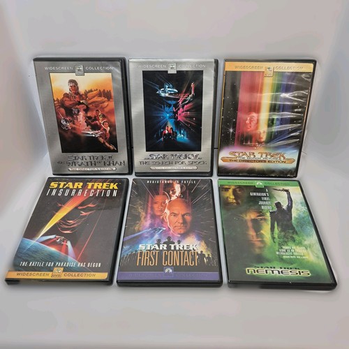 Star Trek DVD Movie Bundle Widescreen Collection 6 Films Sci-Fi Classics - Imagen 5 de 5