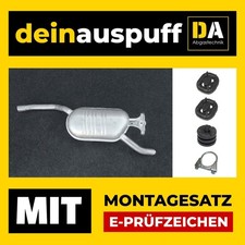 Endschalldämpfer für Mercedes 123 C124 W124 200 230 250 Auspuff A906