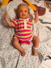 Baby Doll Brown Eyes Blonde Straight Hair Light Complexion Cloth Body, Clothes