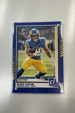 2025 Panini Donruss - Blake Corum #172 Press Proof Blue