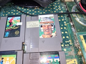 NES Golf & 5 Exact Type Other Games-Intact-Stickers-Marks-Untested-READ ALL