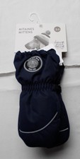 Deux Par Deux Baby's Winter Water Resistant Mittens EH6 Navy Size 2-3Y NWT