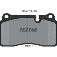 Textar 2021701 Bremsbelagsatz FüR Land Rover Range L322 L320