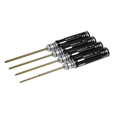 Rockamp Set Innensechskant 1.5 / 2.0 / 2.5 / 3.0mm HSS Titan beschic / RA50304
