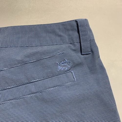 Southern Tide Shorts Mens Sz 34 Striped 9" Inseam Performance Chino Golf - Picture 4 of 9
