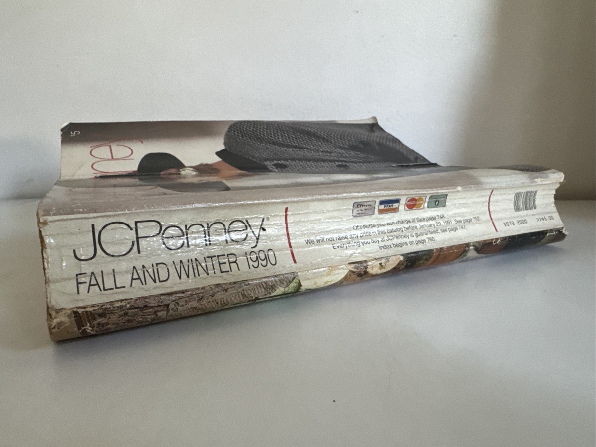 Vintage JC PENNEY 1990 Fall Winter Catalog - Department Store