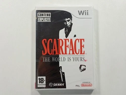 SCARFACE THE WORLD IS YOURS NINTENDO WII PAL-FRA (NEW - BRAND NEW)