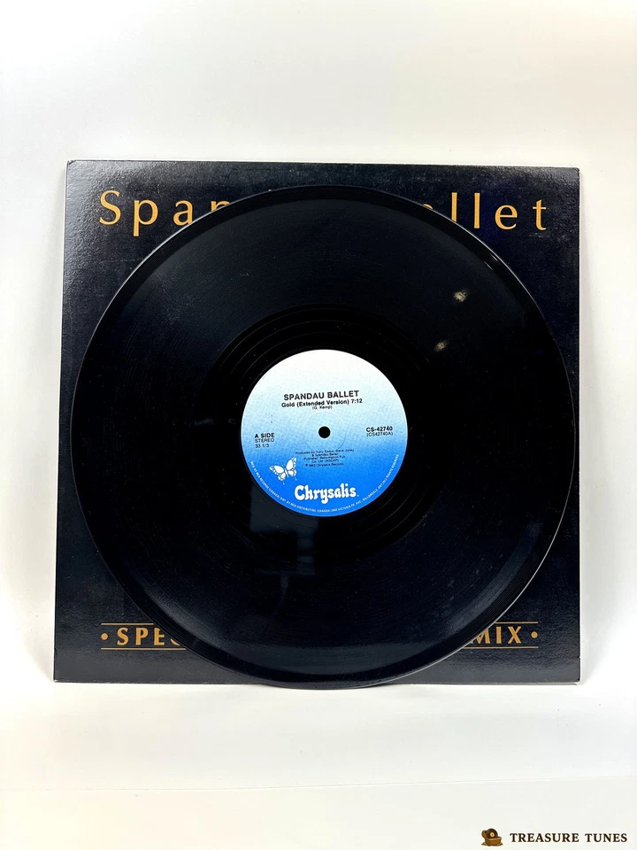 Spandau Ballet - Gold Vinyl LP [1983] CS-42740 - Image 4 of 4