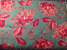 1 Yard Sweet Geraniums 2 by Free Spirit Cotton Fabric Floral Print