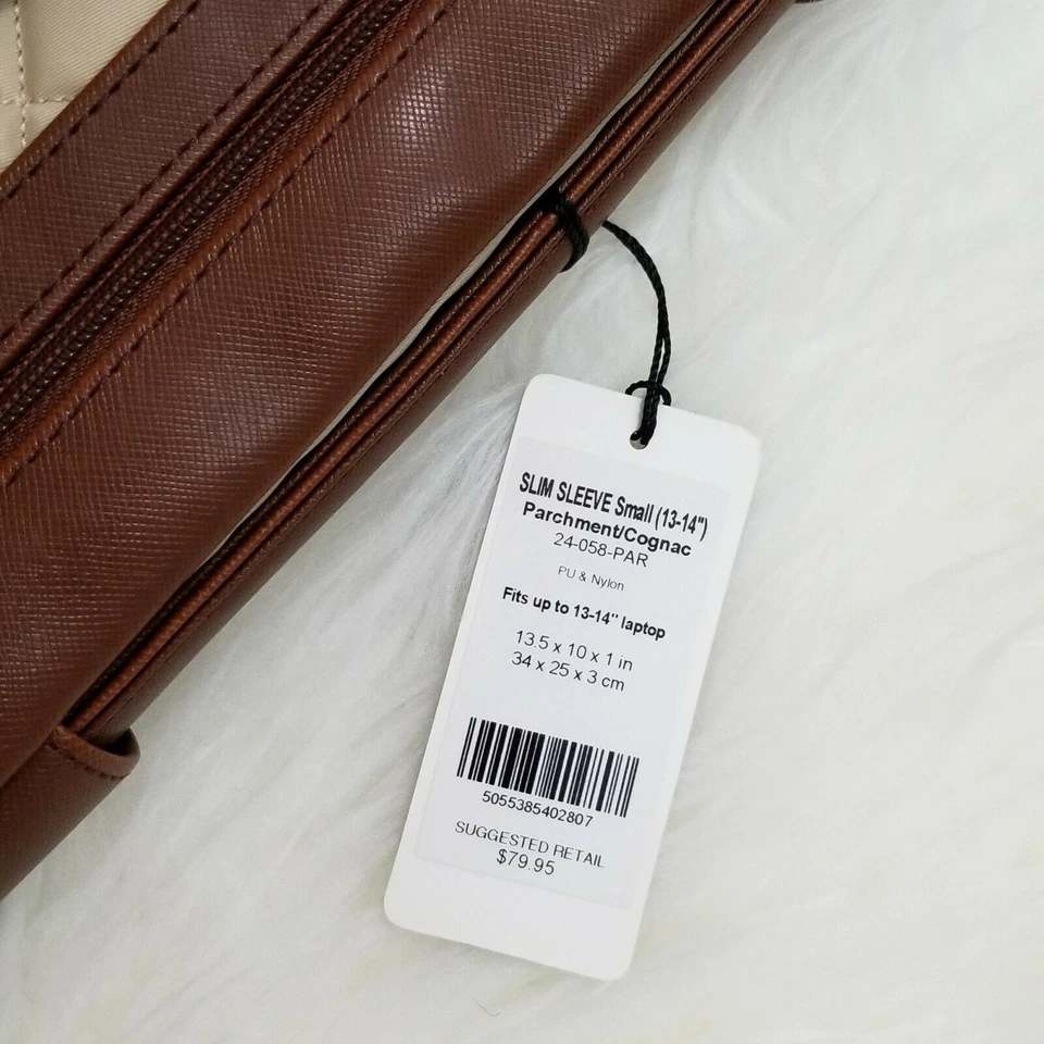 NOVO PERGAMINHO KNOMO OF LONDON BAYSWATER 13" SLIM LAPTOP/TABLET MANGA - Imagem 4 de 4