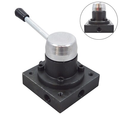 Hydraulic Three-Position Four-Way Valve Hydraulic Tool Manual Valve 70Mpa