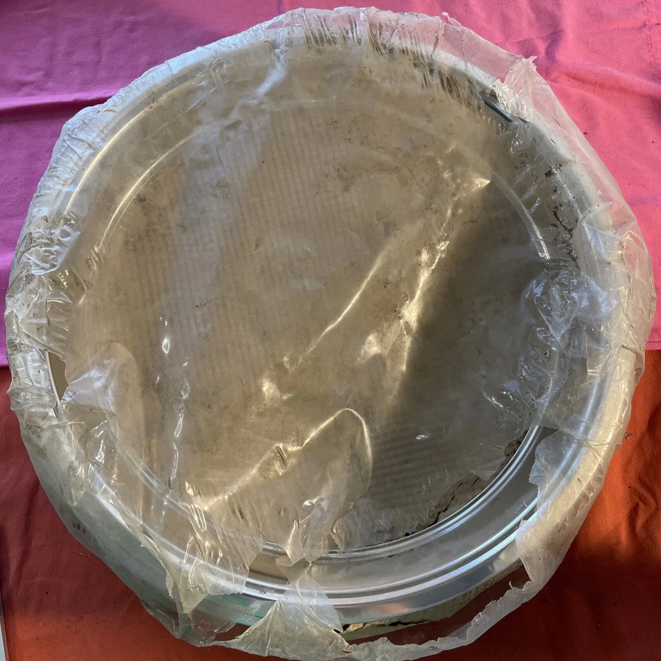 Chrysler Lebaron Cargador Llanta Borde Belleza Anillo Clip Acero Inoxidable 13” OE Foto 3 de 4