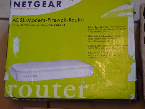 Netgear ADLS Modem Firewall Router DG834B - Bild 2 von 7