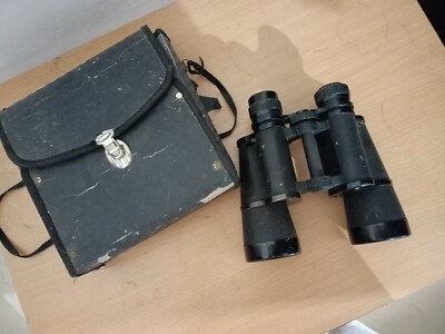 Vintage E. Leitz Wetzlar, Germany 7x50 Marseptit Binocular 