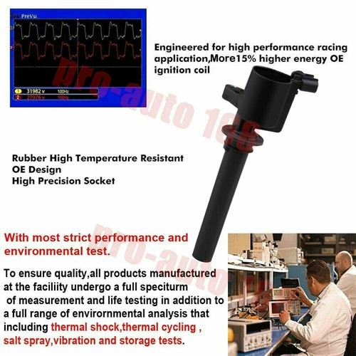6 Spark Plugs and 6 DG500 Ignition Coils Pack For Ford Escape Mazda Mercury 3.0L - Picture 2 of 12