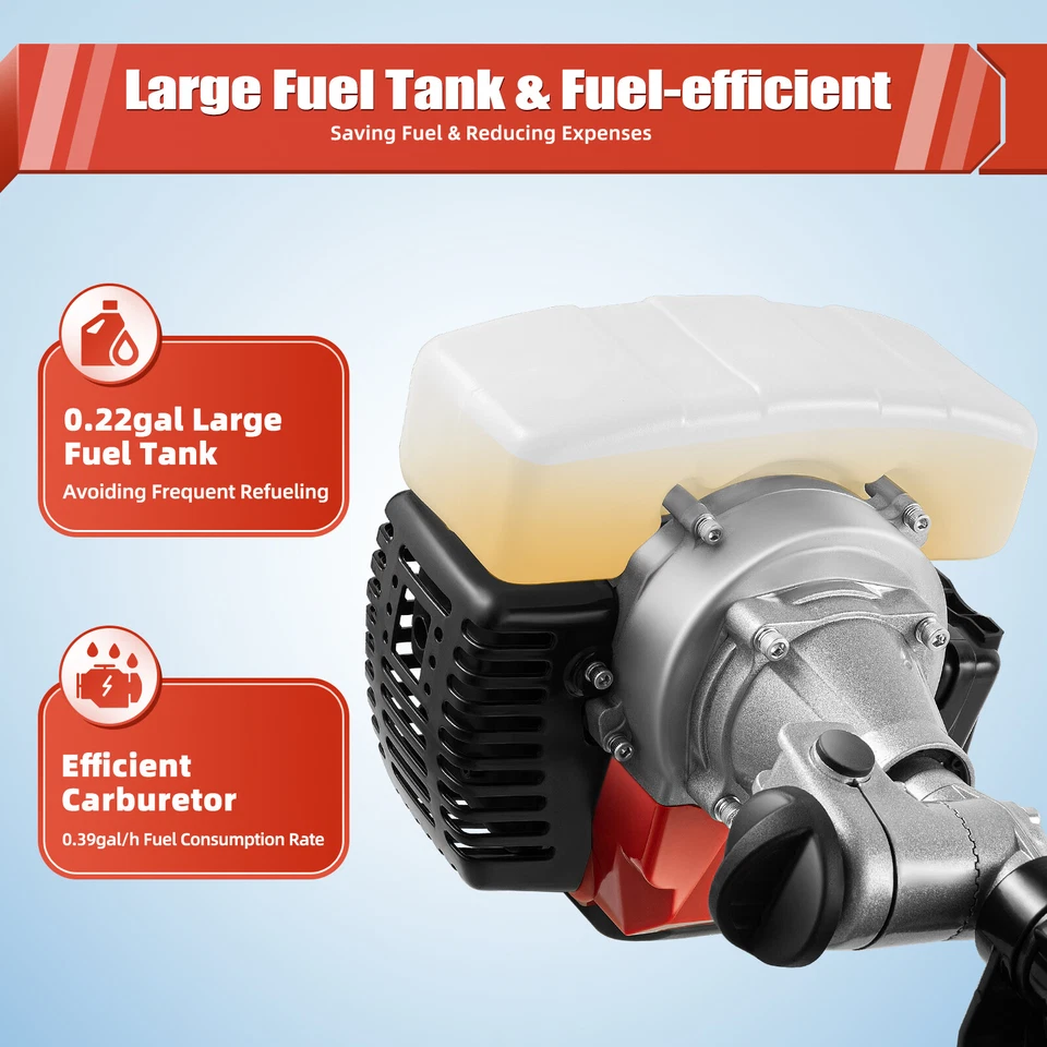 Outboard Boat Engine Motor For All Kinds of Small Boats 2 Stroke 2.3 HP 52CC - Image 4 of 4