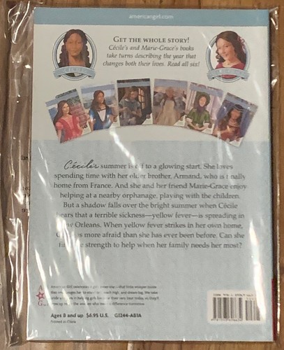 Libro 4 colección Troubles For Cecile American Girl TOTALMENTE NUEVO - Imagen 4 de 4