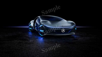 Mercedes Benz Vision AVTR 2020 High Res Wall Decor Print Photo Poster