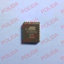 1PCS EEPROM IC ATMEL PLCC-32 AT28C64-15JC