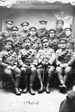 sqq-96 WWI, Military, Soldiers Signal Corps 1st Relief 1915. Photo