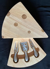 Cheese Board - Legacy by Picnic Time with Swivel Lid + 3 Tools