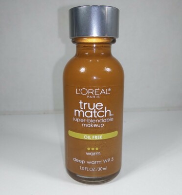 L'Oreal True Match Super Blendable Liquid Makeup Deep Warm W9.5 